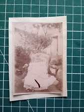 az203 albuminated photo circa 1920 baby garden chair