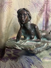 Statue Bronze nue feminin