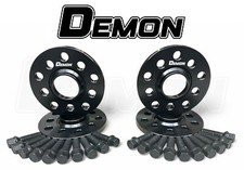 Demon 4 x 20mm Black Wheel Spacers, Radius Bolts Audi VW TT 5x100/112 57.1