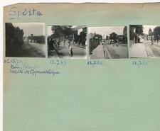 BOIS COLOMBE c. 1910 - 6 Photos Défilé Société Gymnastique Guignol - PL 3053