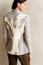 NIP Anthropologie Corsage Boiled Wool Blazer Jacket by Rosie Niera Sz S $168