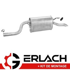 Silencieux arriere pour Fiat
