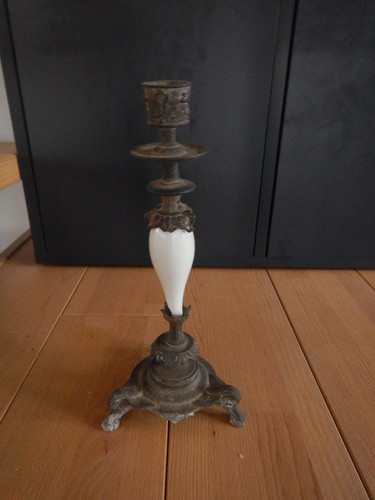 Ancien bougeoir régule - bougeoir,