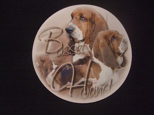 Tapis souris basset hound - tapis, de