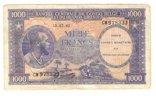 Congo belge - congo, ex