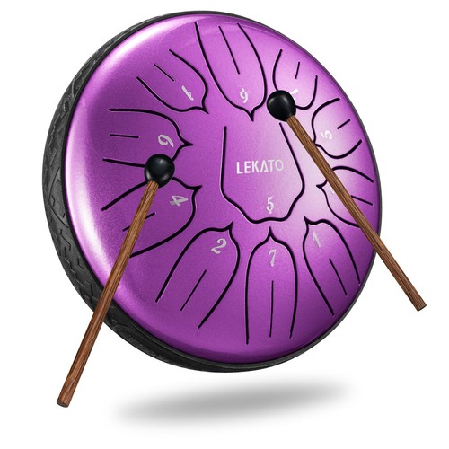 Steel tongue drum pouce - à, 6