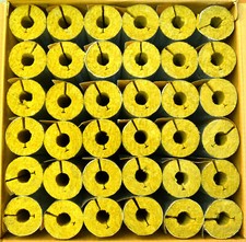 Laine de Roche Isolation Tuyau Wlg 0,037 Revêtement Alu Fourreau de Tuyau Iso