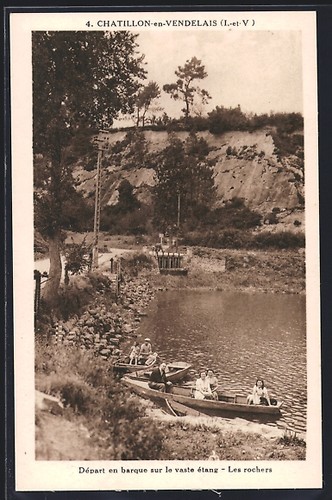Cpa chatillon vendelais - cpa, chatillon-en-vendelais