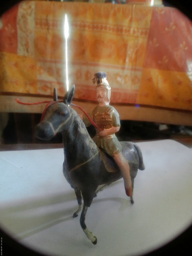 Jouet ancien cavalier - jouet,