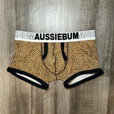 AussieBum Enlarge It Leopard Fly Trunk - Small