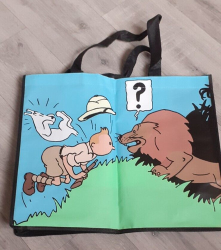 Tintin sac cabas course - de,