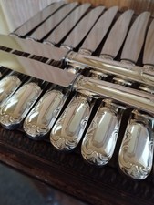 12 Couteaux de Table Décor de