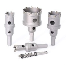 Scies-Cloches Foret Mèche Fraise Carbure pour Forage Scie Cylindrique Foret d...