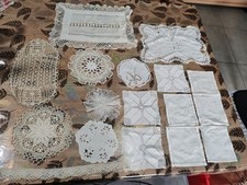 Lot d'anciennes  napperons