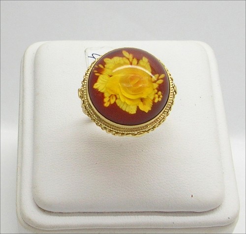 Bague jaune ct - en, avec