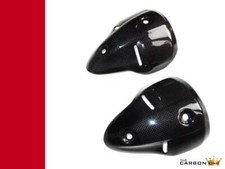 Ducati Monster 696 796 1100 Carbone Termignoni Pot Échappement Shields Uni Gloss