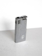 ANCIEN BRIQUET - CANDY SILVER MATCH JAPAN - A GAZ, RECHARGEABLE, VINTAGE LIGHTER