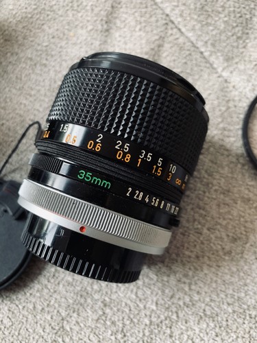 Canon 35mm s c - fd, f/2