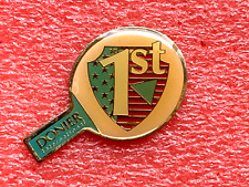 T04 Pins RACKET DONIER TABLE TENNIS TABLE TENNIS Vintage Lapel Pin