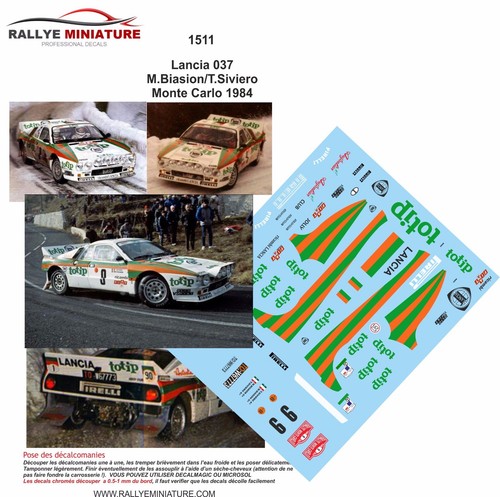 Decals ref 1511 lancia - decals,