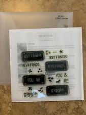 Close to My Heart  Acrylix Acrylic Stamp Set - Little License NEW CTMH