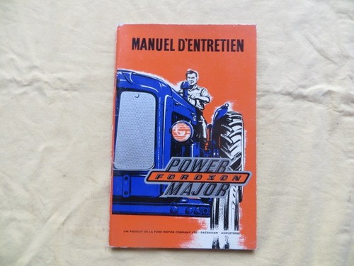 Tracteur fordson power - tracteur, major