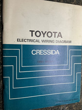 Toyota 1984 Cressida Electrical Wiring Diagram Book
