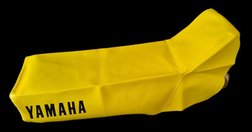 Housse selle jaune neuve - housse,