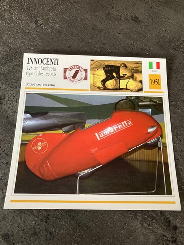 Carte fiche moto - carte,