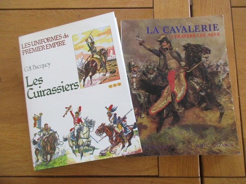 Lot cuirassiers cavalerie - cuirassiers, +