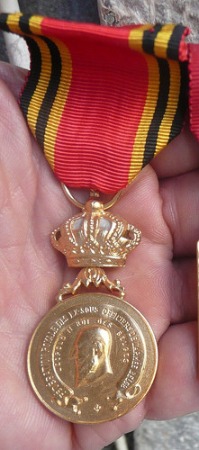 Belgique médaille des - belgique:,