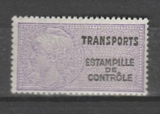 vignette timbre fiscal transport  estampille de controle  **