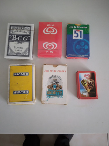 Lot jeux cartes - lot,