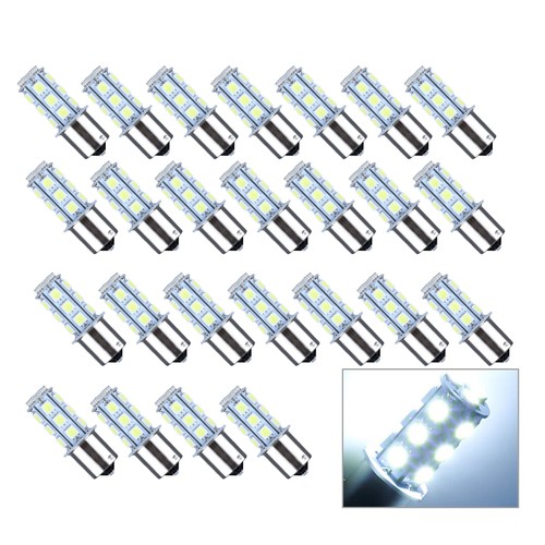50pcs 12v ba15s - 18smd, led