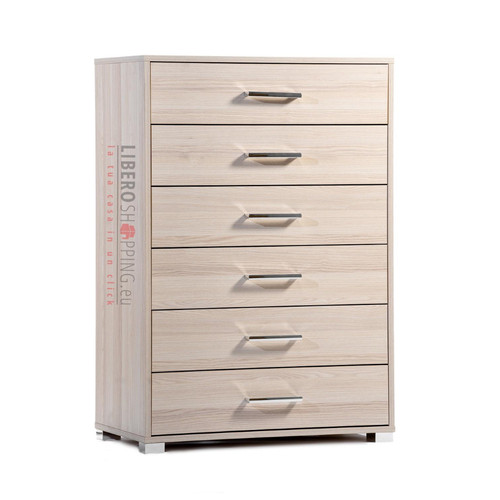 Commode bois avec tiroirs - bois,