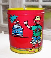 Vintage Surf WHITE PEPPER Office Advertising Trash Can
