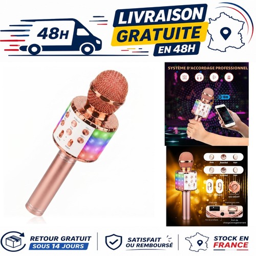 Micro karaoké sans fil - karaoké,