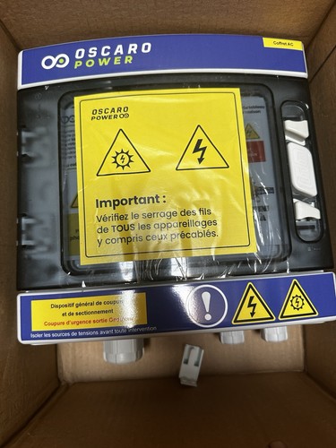 Coffret protection panneaux - coffret,