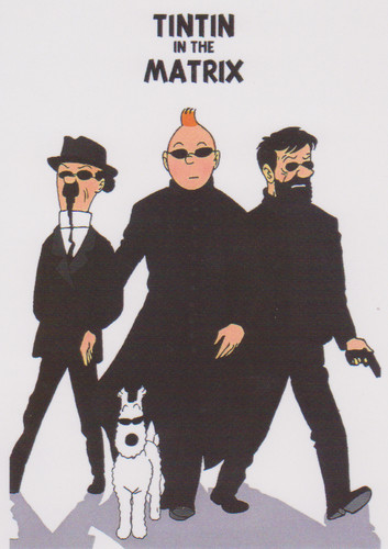 Tintin matrix carte - matrix,