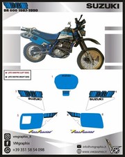 1988-1994 Suzuki DR 600 Stickers/Stickers/Decals