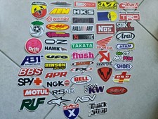 50PCS JDM Stickers Casque Moto