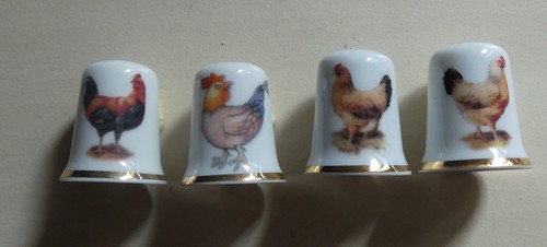 Dé coudre en - en, porcelaine