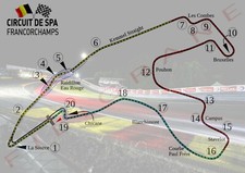 SPA Francorchamps circuit F1