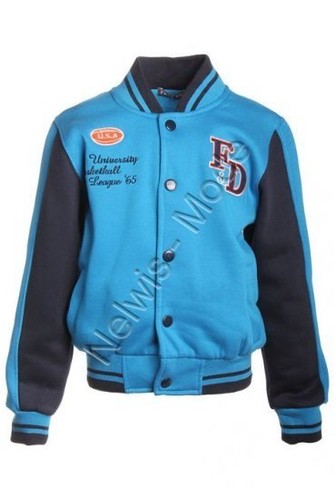 Manteau teddy bleu veste - manteau,