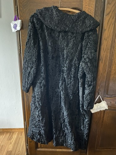 Manteau fourrure astrakan - manteau, de