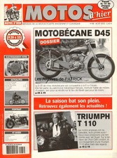 MOTOS D'HIER  88 MOTOBECANE