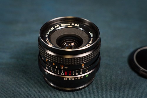 Objectif konica hexanon - objectif,