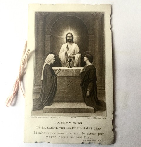 Image pieuse communion - pieuse, la
