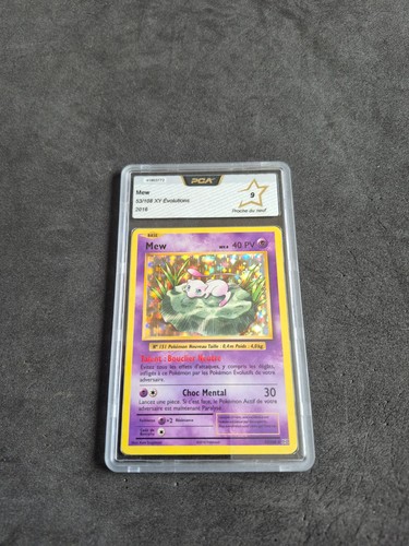 Carte pokémon mew - mew, xy