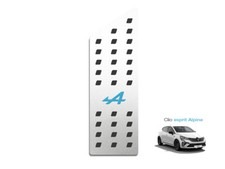 Steel Footrest for Renault CLIO V Esprit Alpine E-Tech | 1pcs Tuning Accessories